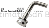 SC Glass Bracket Solid L 02 Glass Bracket