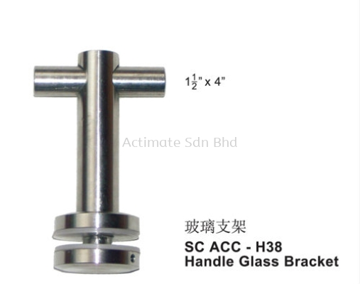 SC ACC - H38 Handle Glass Bracket