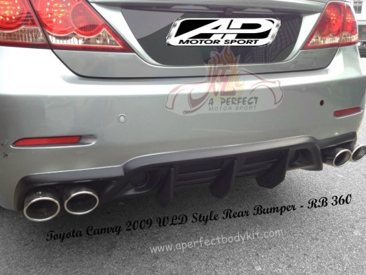 Toyota Camry 2009 WLD Style Rear Bumper 