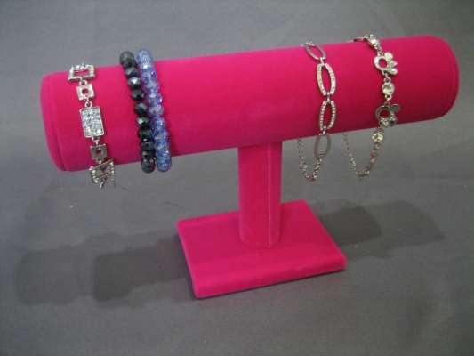 542501PK - BANGLE STAND 1 LAYER (PINK)