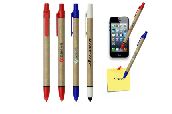 Eco80 Stylus Recycled Paper Pen