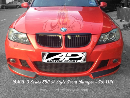 BMW 3 Series E90 R Style Front Bumper 