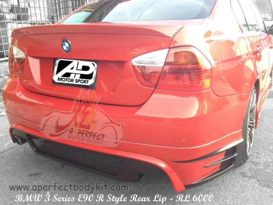 BMW 3 Series E90 R Style Rear Lip 