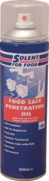 Food Safe Penetrating Oil 500ml, SOL7405930D 740 LUBRICANTS & CHEMICAL PRODUCTS CROMWELL (N)