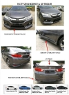 Honda City 2014 Body Kit and Lip Spoiler Bodykit Car Accessories