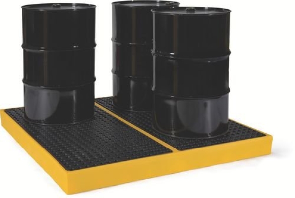 Pallets, 4-Drum Spill Pallet, SOL7415120A