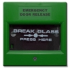 Emergency Break Glass Sistem Kawalan Akses Pintu 