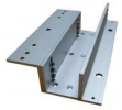 Z L Bracket For Flame Less Glass Door DOOR ACCESS CONTROL