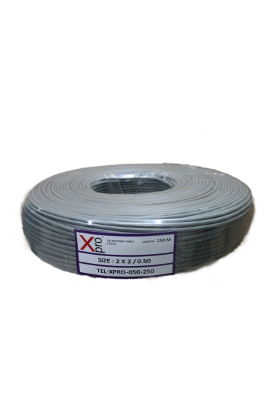 Telephone  Cable 0.50 CCA 250M