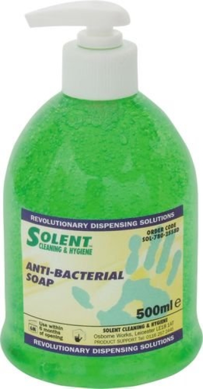 Hand Cleanser - Anti-Bacterial 500ml, SOL7802558D