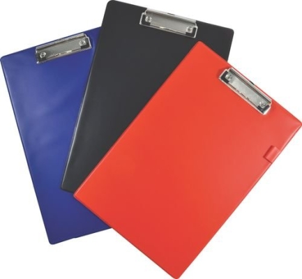 Clipboards, PVC Clipboards Red - Single, OFI8041730K