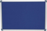 Executive Felt Covered Notice Boards Blue 1200 x 900mm, OFI8360310K  Presentation and Conference Offis