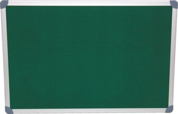 Executive Felt Covered Notice Boards Green 1200 x 900mm, OFI8360320K