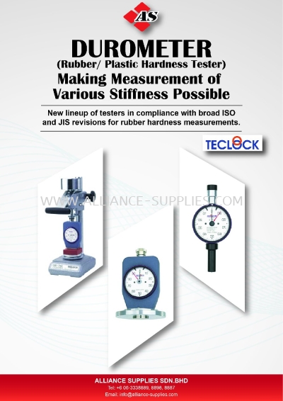 TECKLOCK Digital/Dial Durometer For Rubber & Plastics(Shore Durometer)