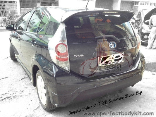 Toyota Prius C TRD Sportivo Rear Lip 