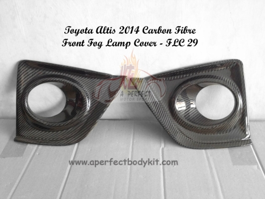 Toyota Altis 2014 Carbon Fibre Fog Lamp Cover 