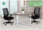 Discussion Table Type X Office Table - S Series