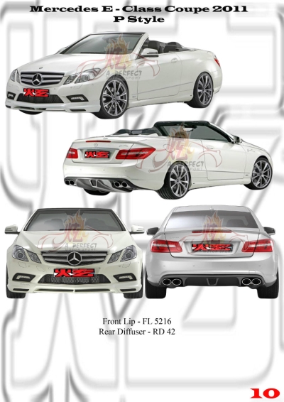 Mercedes E Class Coupe 2011 P Style 