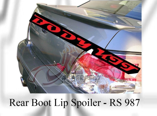 Subaru 2004 Version 8 / 2006 Version 9 Rear Boot Lip Spoiler 