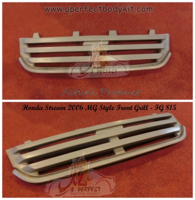 Honda Stream 2006 MG Style Front Grill 