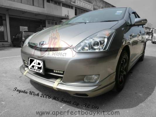 Toyota Wish 2006 HS Front Lip 