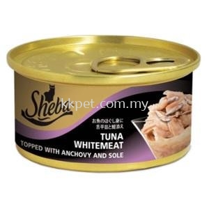 Sheba Tuna Whitemeat Topped With Anchovy & Sole In Gravy