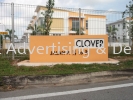 Clover 18mm black acrylic laser cut out Acrylic Signage