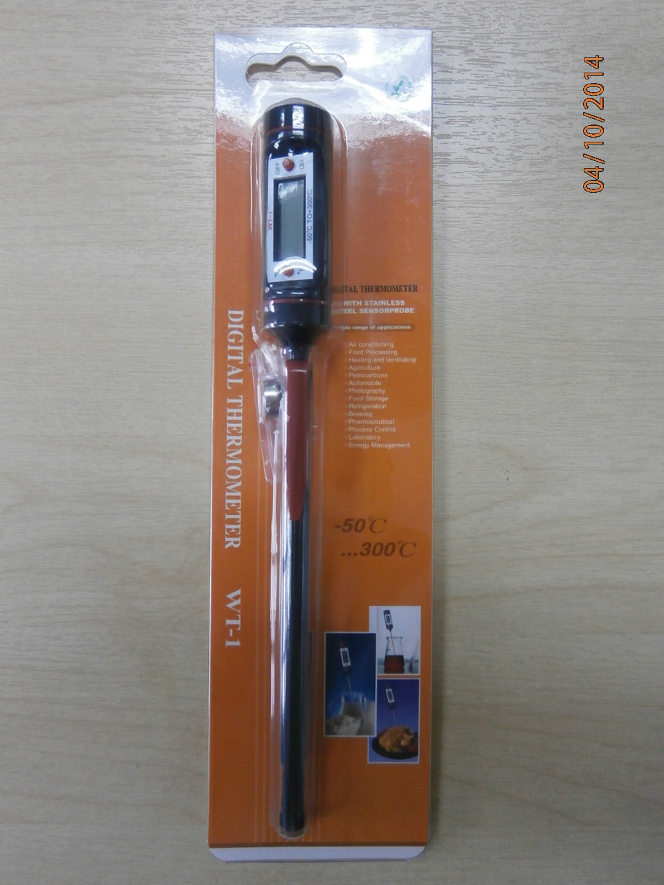 ELITECH DIGITAL THERMOMETER WT-1 (-50ºC ~ +300ºC)