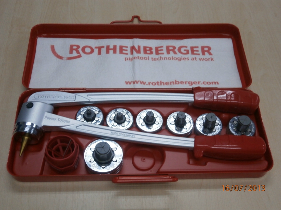 Rothenberger 1.2336 Expander Tool (3/8"/1/2"/5/8"3/4"/7/8"/1"/1-1/8")