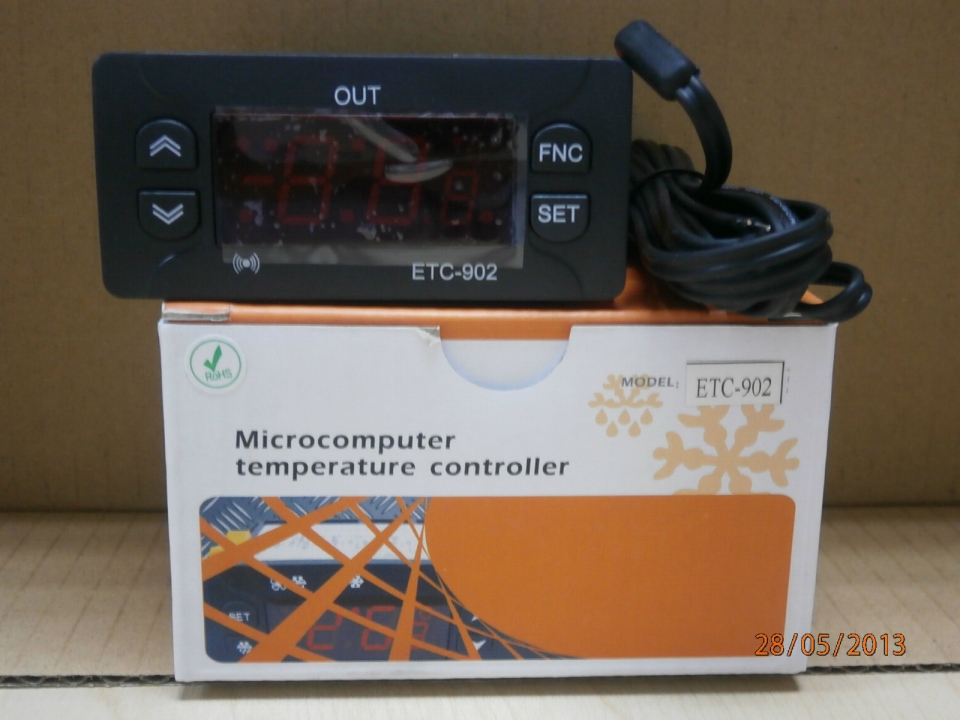 ELITECH DIGITAL TEMPERATURE CONTROLLER ETC-902 (220V) (C/W 1-PC-NTC PROBE)
