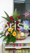 FFB12- From : RM250.00 Floral Fruit Basket