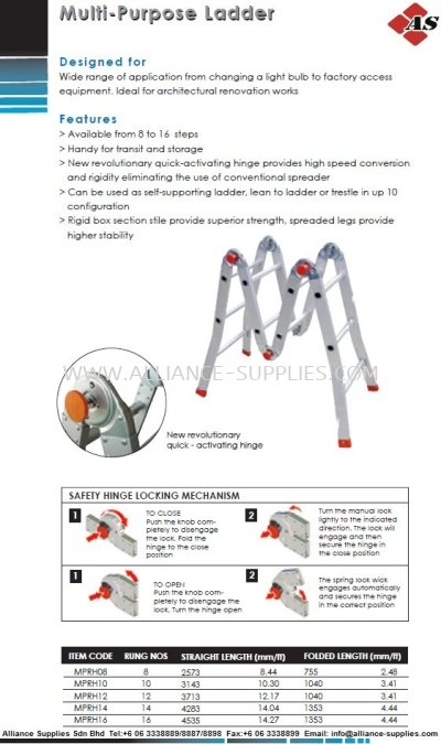 Multi-Purpose Ladder