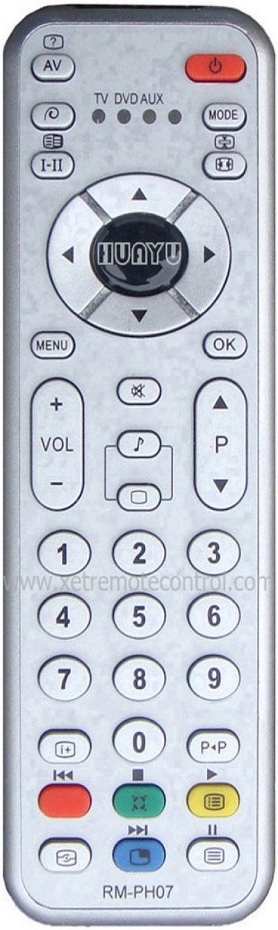 RM-PH07 PHILIPS TV REMOTE CONTROL 