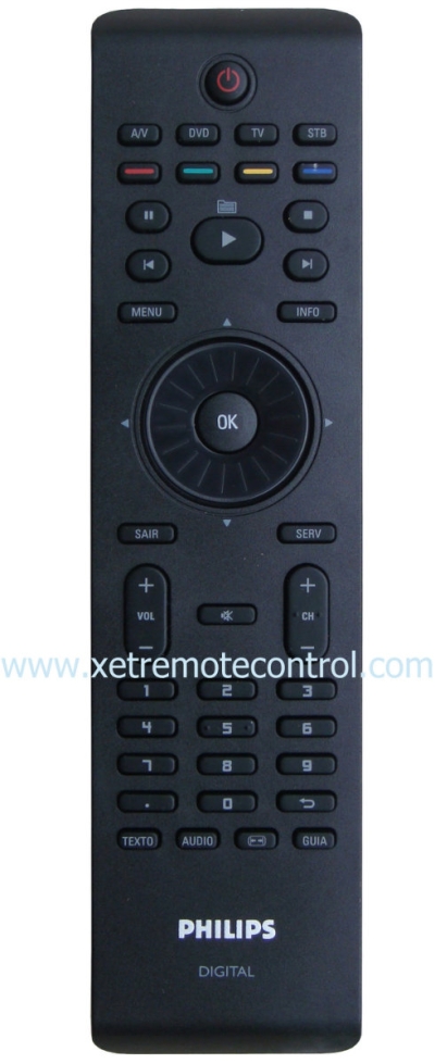 RC2084407-01B PHILIPS TV REMOTE CONTROL