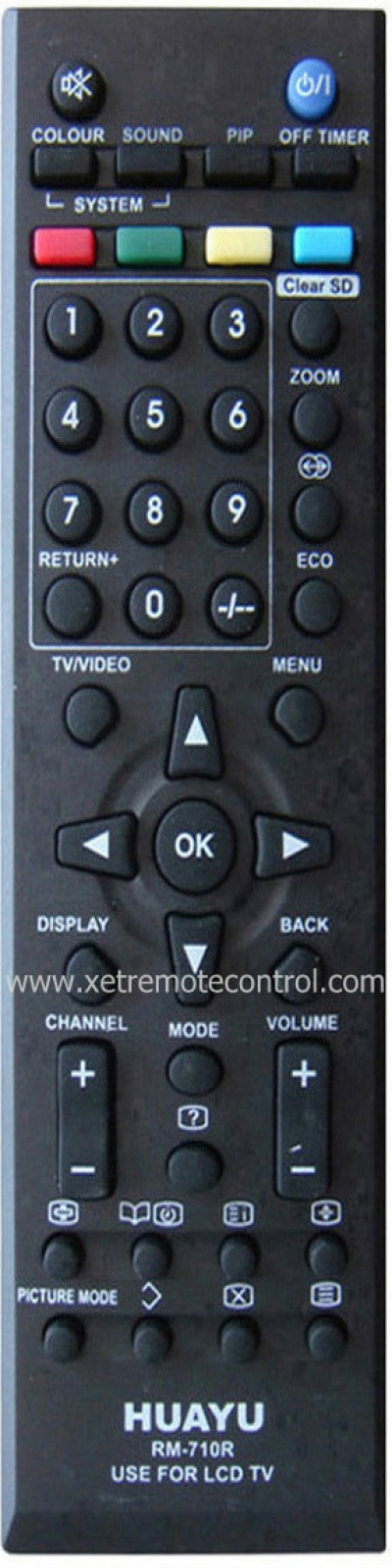 RM-C2020 JVC TV REMOTE CONTROL