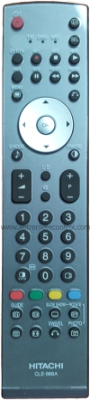 CLE-966A HITACHI TV REMOTE CONTROL HITACHI  TV REMOTE CONTROL