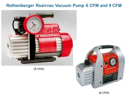 ROTHENBERGER ROAIRVAC VACUUM PUMP