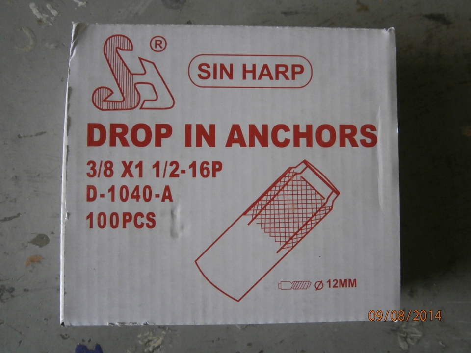 SIN HARP DROP IN ANCHOR
