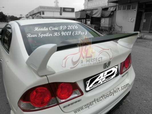 Honda Civic FD 2006 Rear Spoiler 