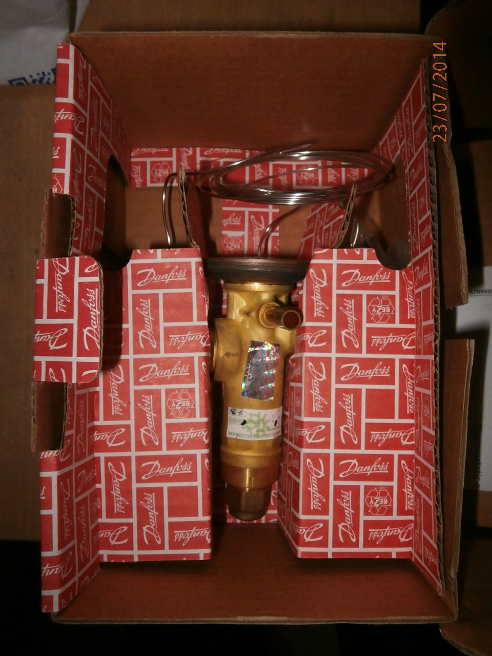 DANFOSS TGEX (1/2"X7/8"), (5/8"X7/8") AND (7/8"X1-1/8") THERMAL EXPANSION VALVE (TXV)