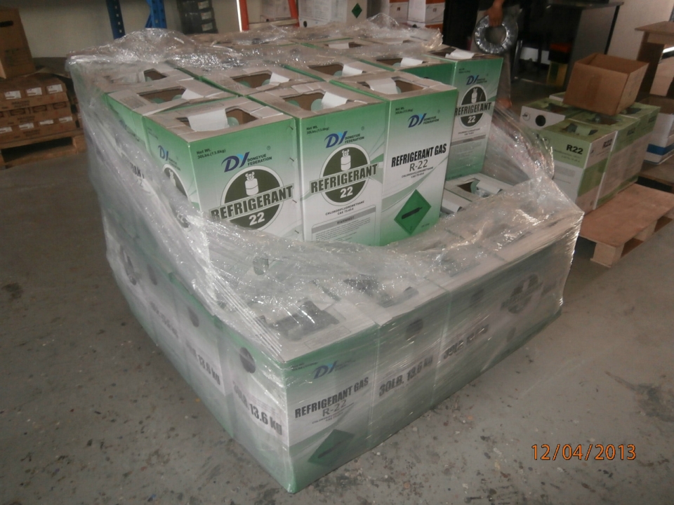 R22 X 30LBS (13.6KGS) HCFC DY 22 REFRIGERANT GAS