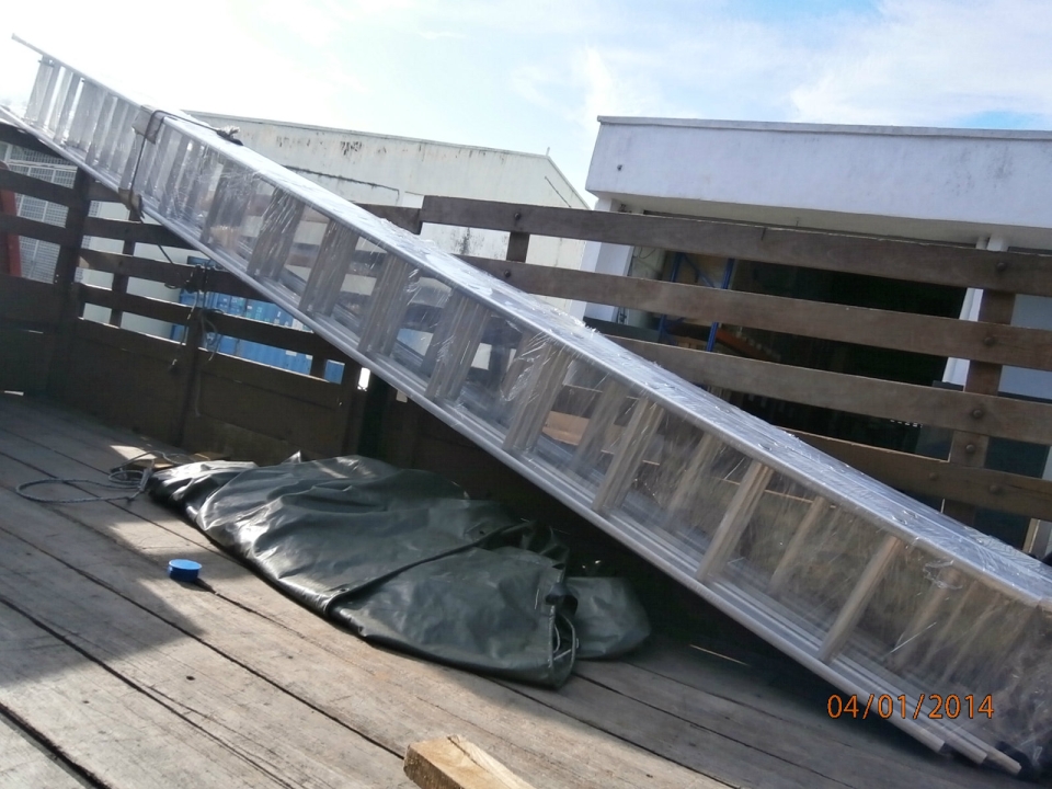 Step By Step Aluminium Extension Ladder (P-DEL)