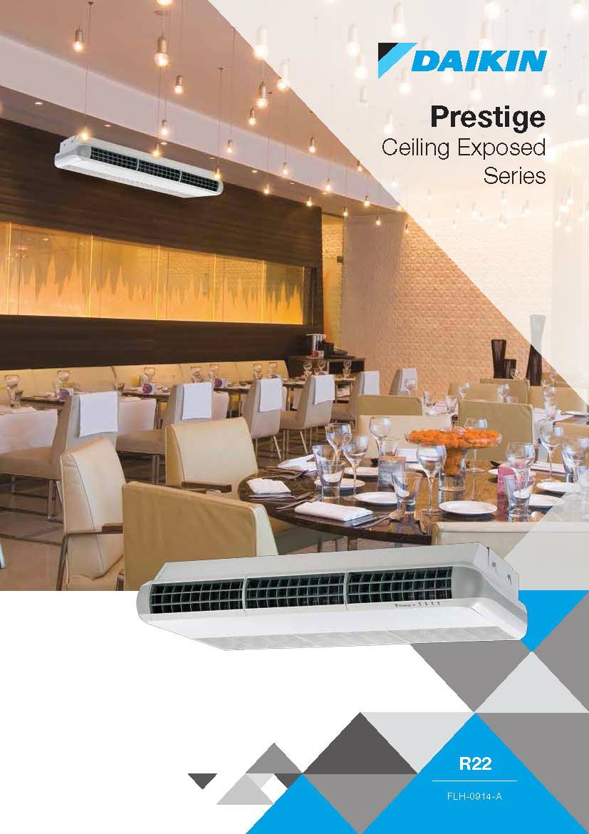 Daikin Prestige Ceiling Exposed Series Air-Conditioner (GA Range)