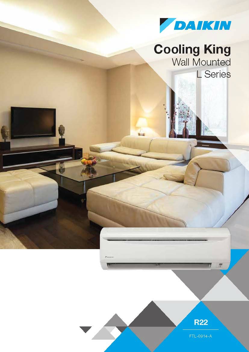 Daikin Wall Mounted L Series Air-Conditioner (GA Range)