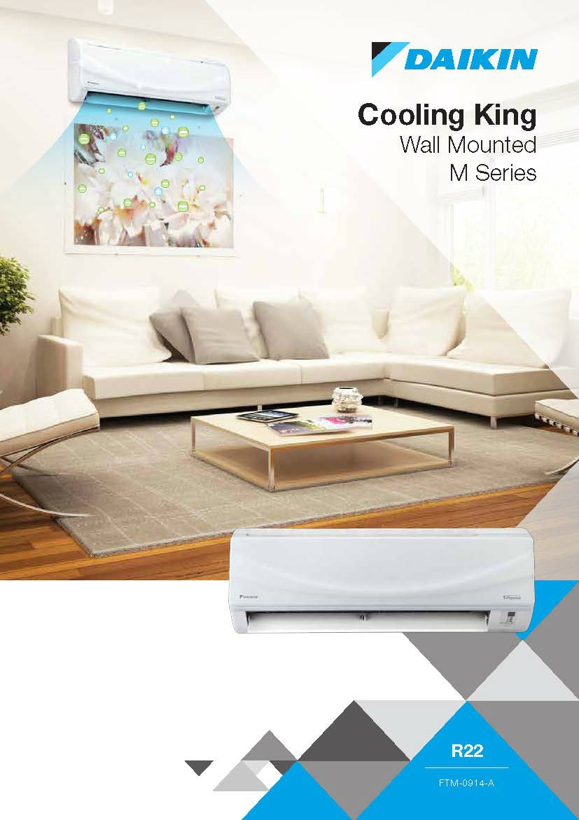 Daikin Wall Mounted M Series Air-Conditioner (GA Range)