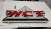 (WCT) Company / Office Stainless Steel 3D LED Signboard