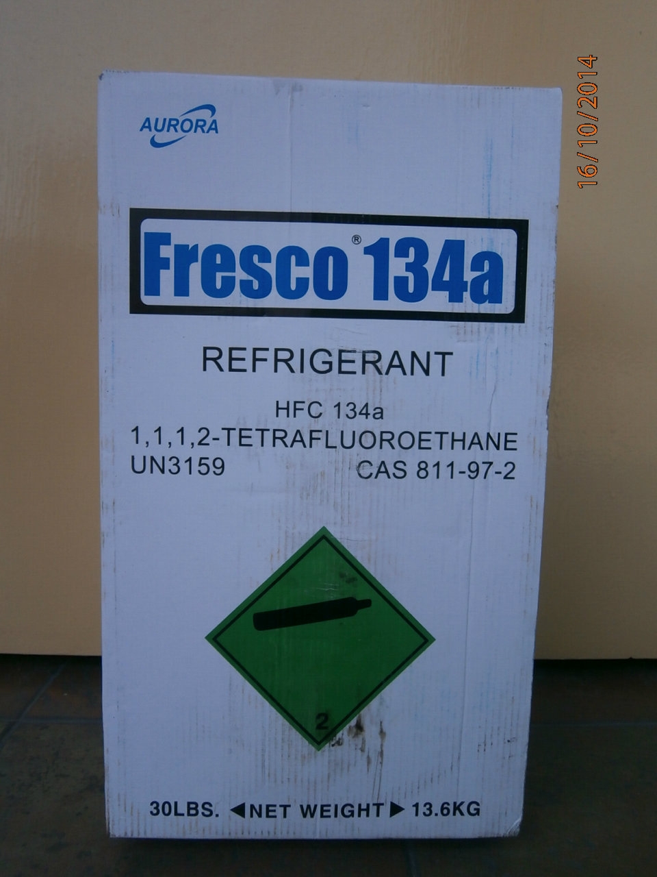 Fresco 134a Refrigerant Gas (13.6kg)