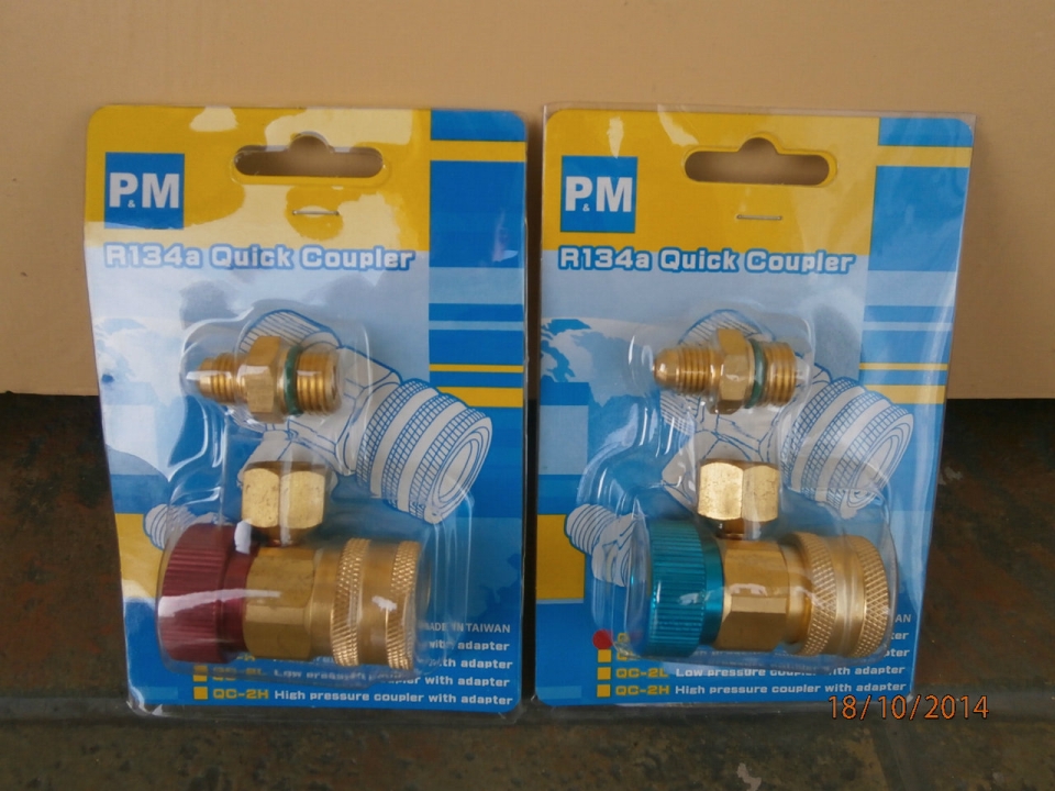 HIGH / LOW QUICK COUPLER C/W 1/4"THR