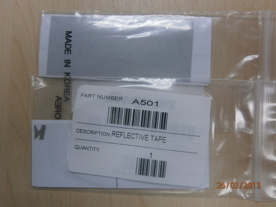 A501 Reflective Sticker (For TPI 505) (5 pcs/pack)
