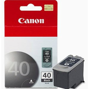 Canon PG-40 PG 40 PG40 Black Original Ink Cartridge for Pixma iP1200 / iP1300 / iP1600 / iP1700 / iP1880 / iP1980 / iP2200 / iP2580 / iP2680